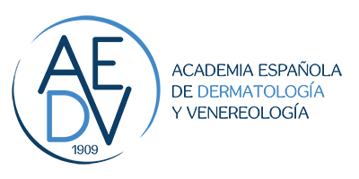 AEDV · Academia Española de Dermatología y Venereología